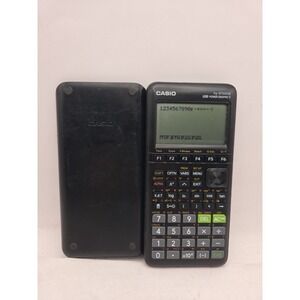 CASIO fx-9750GIII Graphing Calculator Black  w/ Cover Tested Works